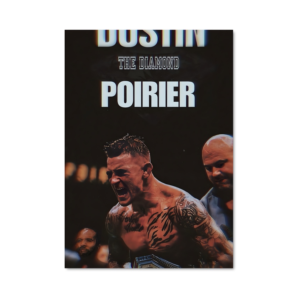 Poster Dustin de poirier